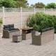 Sonata H Градински Софа Комплект с възглавница 8 pcs Сив 90 x 55 x 71 cm