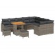 Sonata H Градински Софа Комплект 12 pcs Сив 80 x 80 x 71 cm