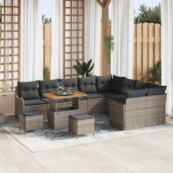Sonata H Градински Софа Комплект 12 pcs Сив 90 x 55 x 71 cm - Canapele și bănci de grădină