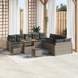 Sonata H Градински Софа Комплект 13 pcs Сив 90 x 55 x 71 cm - Canapele și bănci de grădină