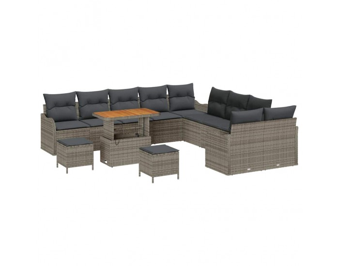 Sonata H Градински Софа Комплект 13 pcs Сив 90 x 55 x 71 cm