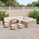 Sonata H Градински Софа Комплект 14 pcs Бежов и кремав 110 x 55 x 71 см