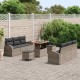 Sonata H Градински Софа Комплект с възглавница 9 pcs Сив 90 x 55 x 71 cm