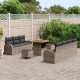 Sonata H Градински Софа Комплект 10 pcs Сив 80 x 80 x 71 cm