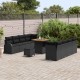 Sonata H Градински Софа Комплект 11 pcs Черно 80 x 80 x 71 cm