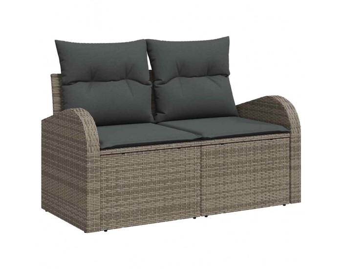 Sonata H Градински Софа Комплект 11 pcs Сив 90 x 55 x 71 cm
