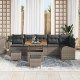Sonata H Градински Софа Комплект с възглавница 9 pcs Сив 90 x 55 x 71 cm