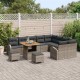 Sonata H Градински Софа Комплект 12 pcs Сив 80 x 80 x 71 cm