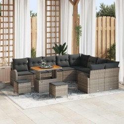 Sonata H Градински Софа Комплект 12 pcs Сив 90 x 55 x 71 cm - Canapele și bănci de grădină