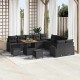 Sonata H Градински Софа Комплект 13 pcs Черно 80 x 80 x 71 cm