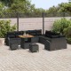 Sonata H Градински Софа Комплект 13 pcs Черно 80 x 80 x 71 cm