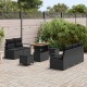 Sonata H Градински Софа Комплект 8 pcs Черно 90 x 55 x 71 cm