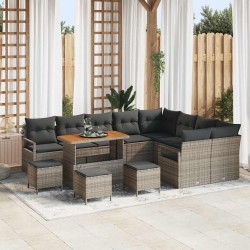 Sonata H Градински Софа Комплект 13 pcs Сив 110 x 55 x 71 см - Canapele și bănci de grădină