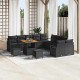 Sonata H Градински Софа Комплект 13 pcs Черно 80 x 80 x 71 cm