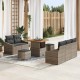 Sonata H Градински Софа Комплект с възглавница 8 pcs Сив 80 x 80 x 71 cm