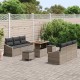 Sonata H Градински Софа Комплект с възглавница 9 pcs Сив 90 x 55 x 71 cm