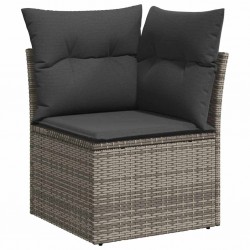 Sonata H Градински Софа Комплект 9 pcs Сив 110 x 55 x 71 см - Canapele și bănci de grădină