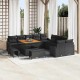 Sonata H Градински Софа Комплект 13 pcs Черно 100 x 100 x 71 cm