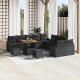 Sonata H Градински Софа Комплект 13 pcs Черно 100 x 100 x 71 cm