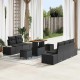 Sonata H Градински Софа Комплект 8 pcs Черно 90 x 55 x 71 cm