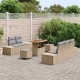 Sonata H Градински Софа Комплект с възглавница 8 pcs Бежов и Светло Сив