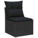 Sonata H Градински Софа Комплект 12 pcs Черно 100 x 100 x 71 cm