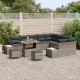 Sonata H Градински Софа Комплект 12 pcs Светло сиво и тъмно сиво