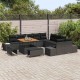 Sonata H Градински Софа Комплект 13 pcs Черно 100 x 100 x 71 cm