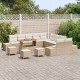 Sonata H Градински Софа Комплект 13 pcs Бежов и кремав 110 x 55 x 71 см