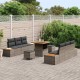 Sonata H Градински Софа Комплект 9 pcs Светло сиво и тъмно сиво