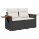Sonata Set de canapele pentru grădină 9 buc. 8-Număr de locuri