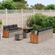 Sonata H Градински Софа Комплект 10 pcs Сив 90 x 55 x 71 cm полиратан
