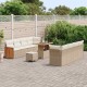 Sonata H Градински Софа Комплект 11 pcs Бежово Кремаво 90 x 55 x 71 cm