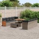 Sonata H Градински Софа Комплект 11 pcs Сив 100 x 100 x 71 cm полиратан