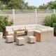 Sonata H Градински Софа Комплект 13 pcs Бежов и кремав 110 x 55 x 71 см