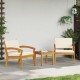 Sonata H Бистро комплект Кафяво 45 x 45 x 38см