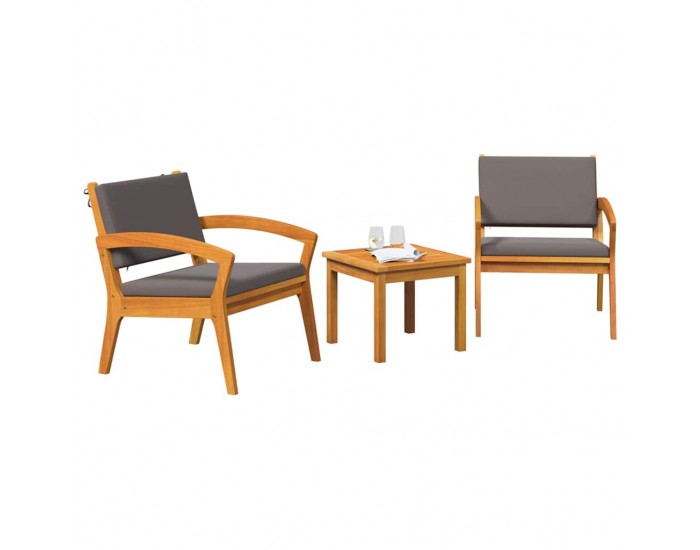Sonata H Бистро комплект Кафяво 45 x 45 x 38см