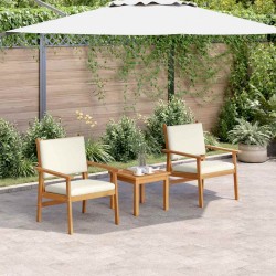 Sonata H Градински Софа Комплект 3 pcs Кафяво 45 x 45 x 38см - Canapele și bănci de grădină