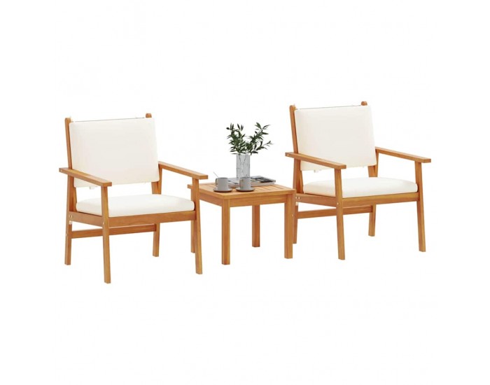 Sonata H Градински Софа Комплект 3 pcs Кафяво 45 x 45 x 38см