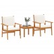 Sonata H Градински Софа Комплект 3 pcs Кафяво 45 x 45 x 38см