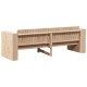 Sonata Canapea de grădină natural 185,5 x 60 x 62 cm Lemn de pin masiv
