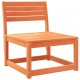 Sonata H Градински диван, восъчнокафяв, бор масив