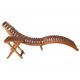 Sonata H Градински шезлонг с масичка и шалте, акациево дърво масив