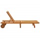 Sonata H Градински шезлонг с шалте, акациево дърво масив