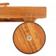 Sonata H Градински шезлонг с шалте, акациево дърво масив