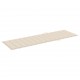 Sonata H Шезлонг с кремава възглавница, импрегнирана борова дървесина