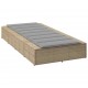 Sonata H Шезлонг с плаваща възглавница Beige Poly Rattan