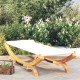 Sonata Pat de exterior, crem, 100x188,5x44 cm, lemn masiv curbat