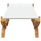 Sonata Pat de exterior, crem, 100x188,5x44 cm, lemn masiv curbat