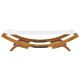 Sonata Pat de exterior, crem, 100x188,5x44 cm, lemn masiv curbat